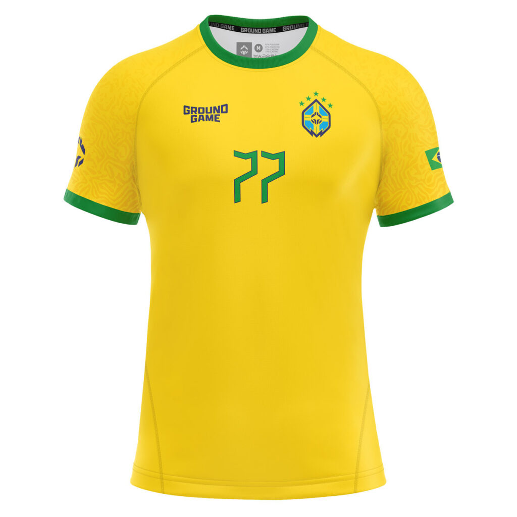Рашгард Ground Game BRAZIL FOOTBALL