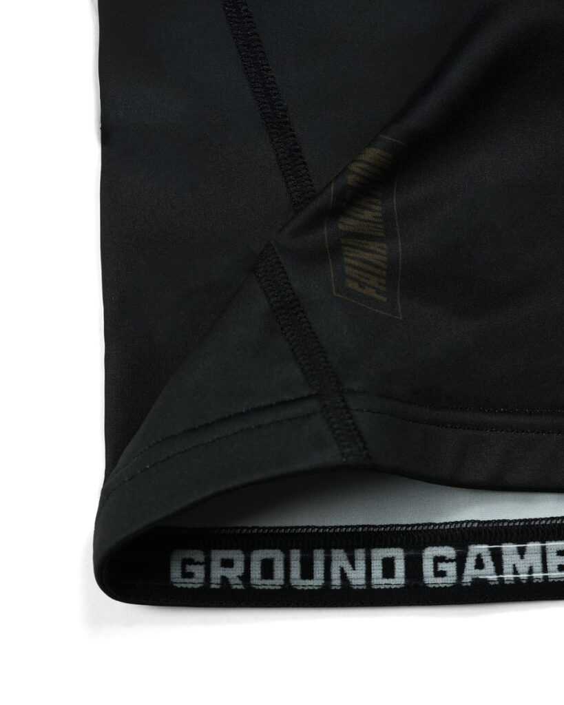 Рашгард Ground Game RANKINGOWY 2.0 IBJJF коричневый