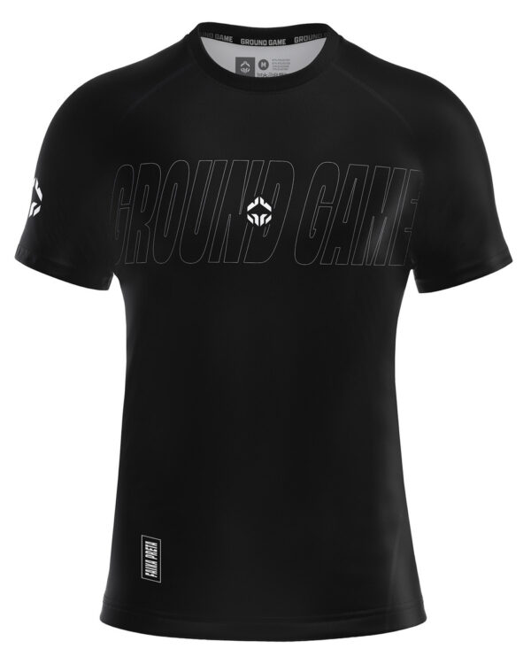 Рашгард Ground Game RANKINGOWY 2.0 IBJJF чёрный