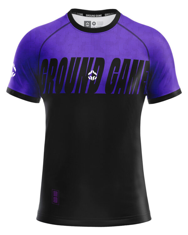 Рашгард Ground Game RANKINGOWY 2.0 IBJJF пурпурный