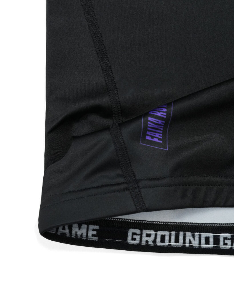 Рашгард Ground Game RANKINGOWY 2.0 IBJJF пурпурный