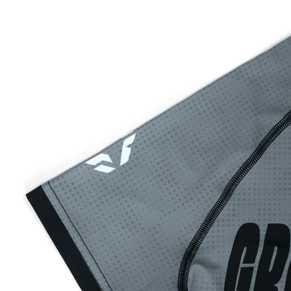 Детский Рашгард GROUND GAME IBJJF серый
