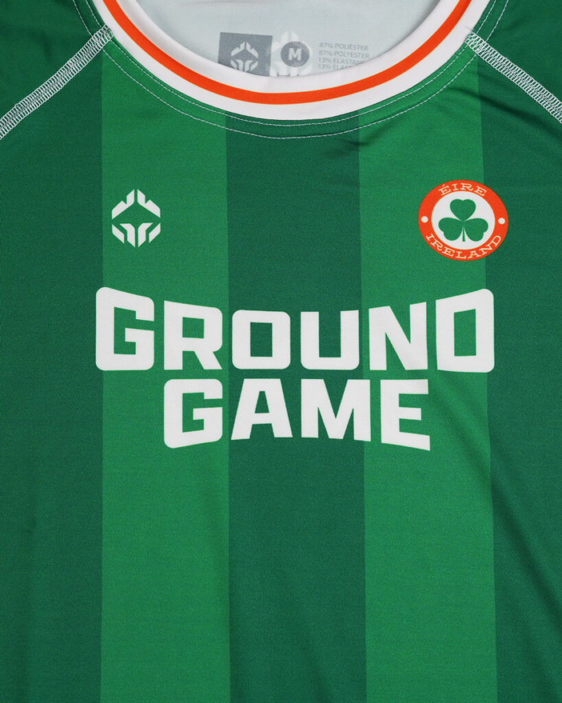 Рашгард Ground Game IRLANDIA 2.0 зелёный