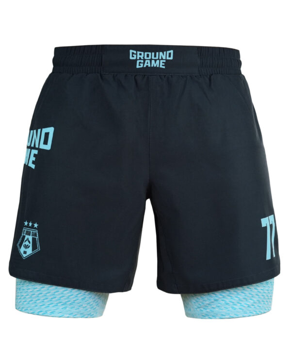 Шорты Ground Game MMA FC ARMBAR мятные