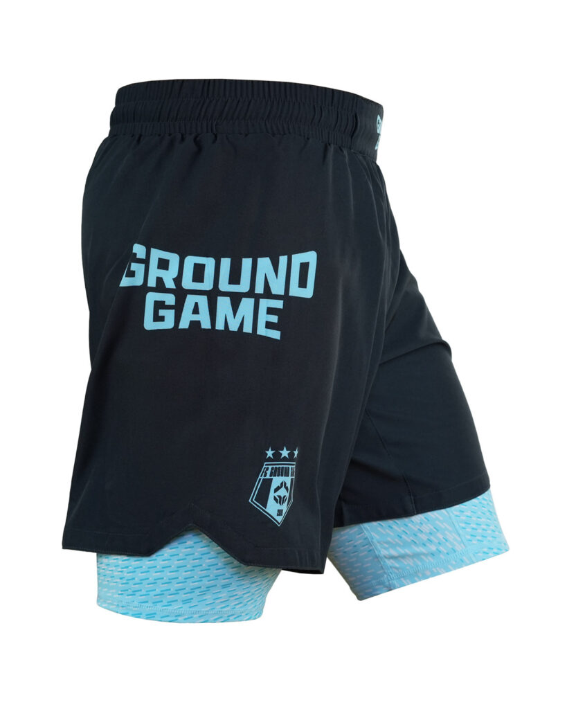 Шорты Ground Game MMA FC ARMBAR мятные