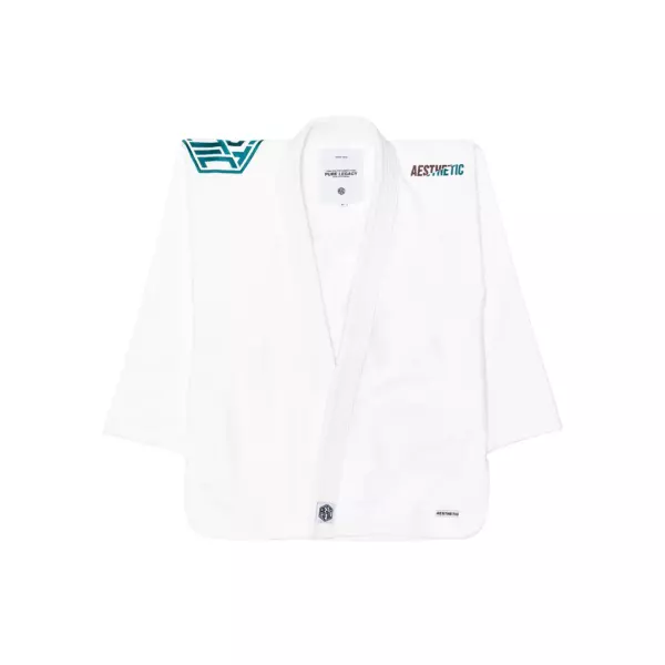 Кимоно Aesthetic PURE LEGACY (WHITE/RACING GREEN)