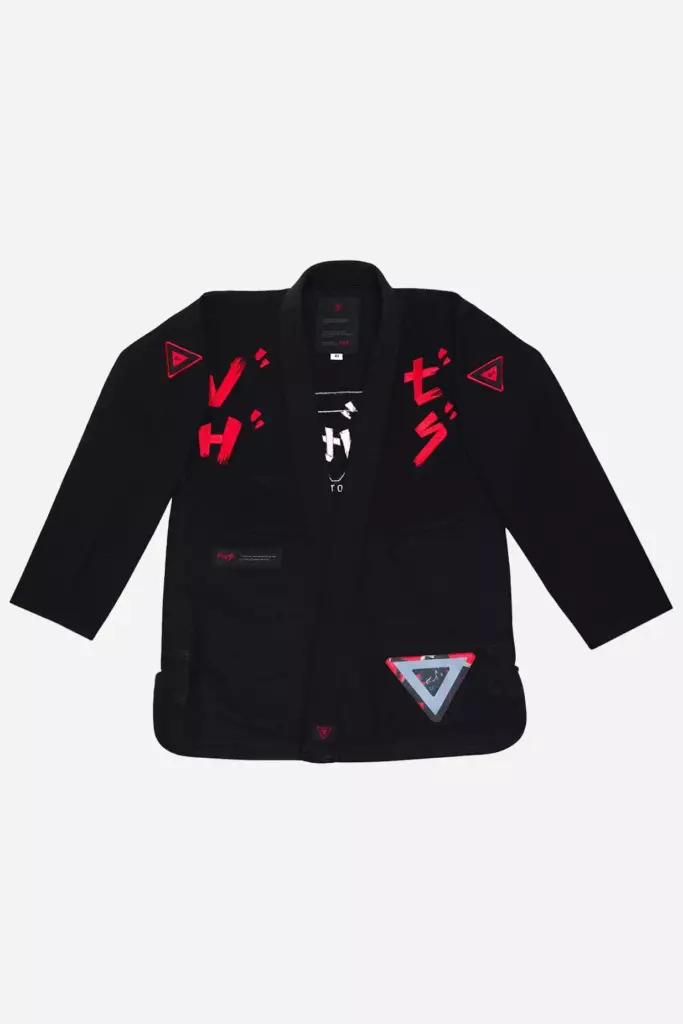 Кимоно VHTS "RAGE" чёрное