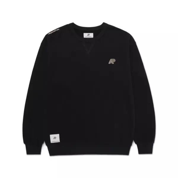 Свитшот Albino & Preto RINGER CREWNECK чёрный