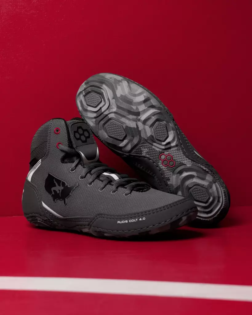 Борцовки RUDIS USA WRESTLING COLT 4.0 ADULT WRESTLING SHOES - GRAY CAMO