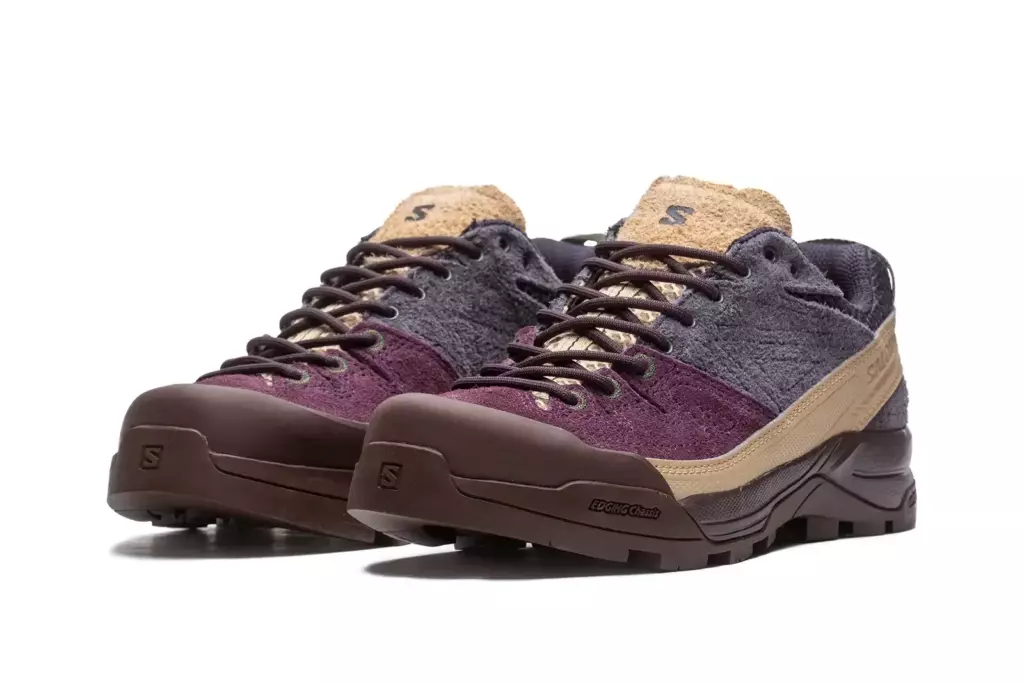 Кроссовки Salomon X-Alp Suede "Plum"