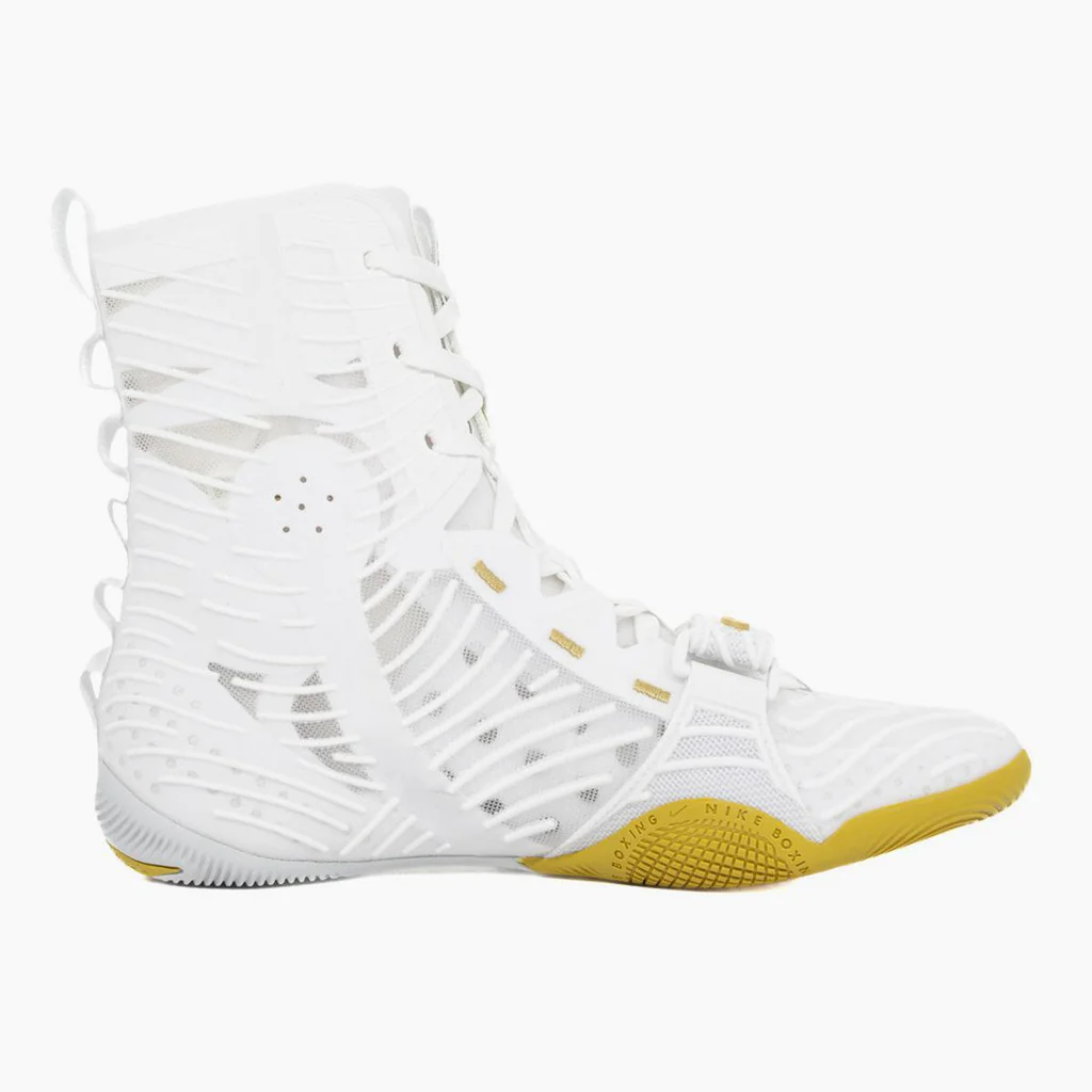Боксёрки Nike Hyperko 3 бело-золотые