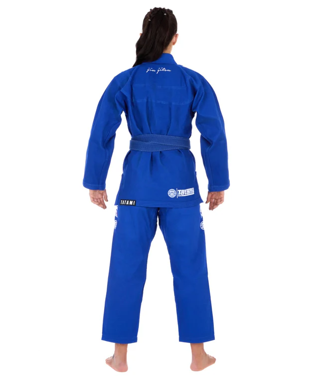 Кимоно женское Tatami BJJ Elements Superlite Синее