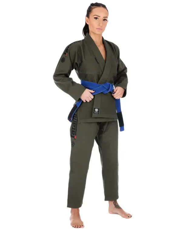 Кимоно женское Tatami BJJ Elements Superlite Хаки