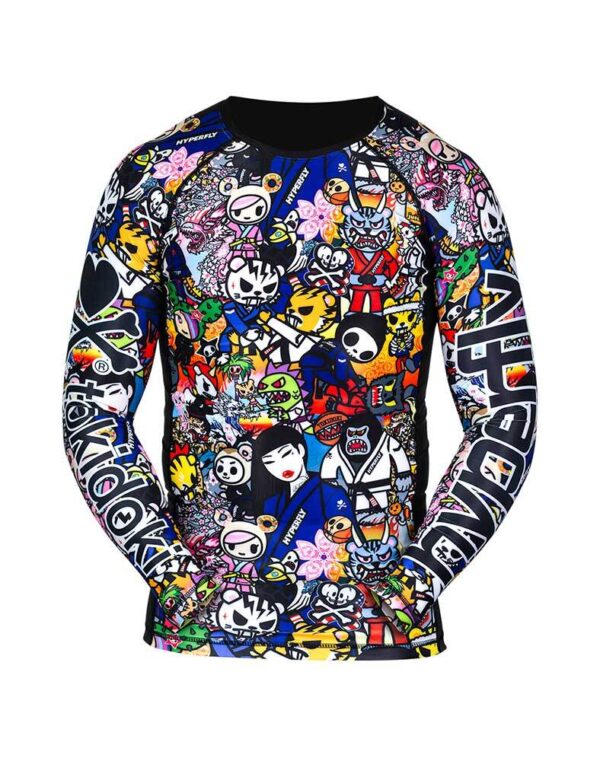 Рашгард Hyperfly x tokidoki