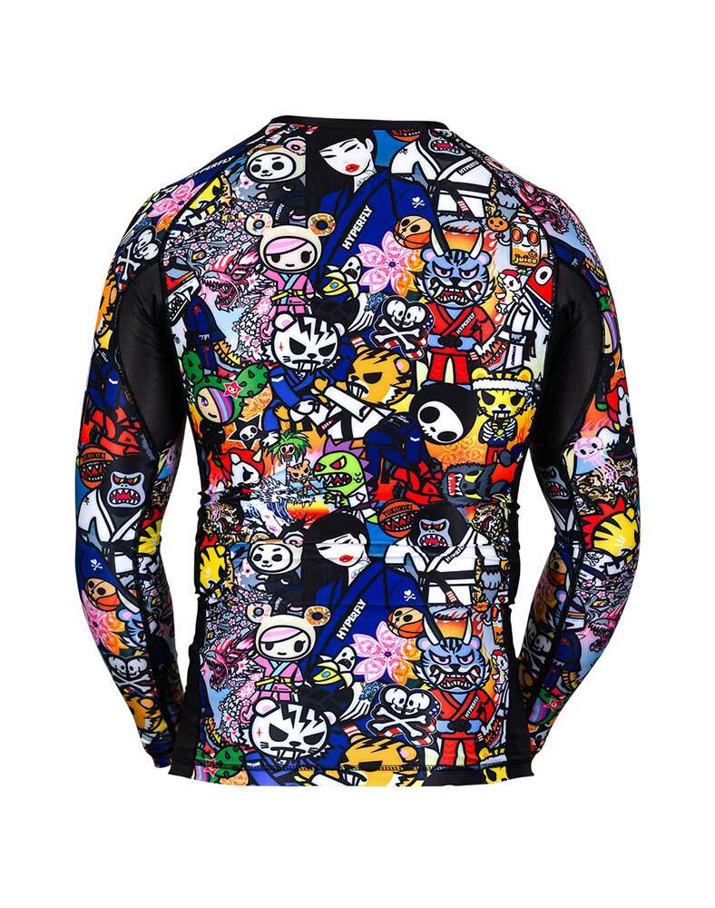 Рашгард Hyperfly x tokidoki