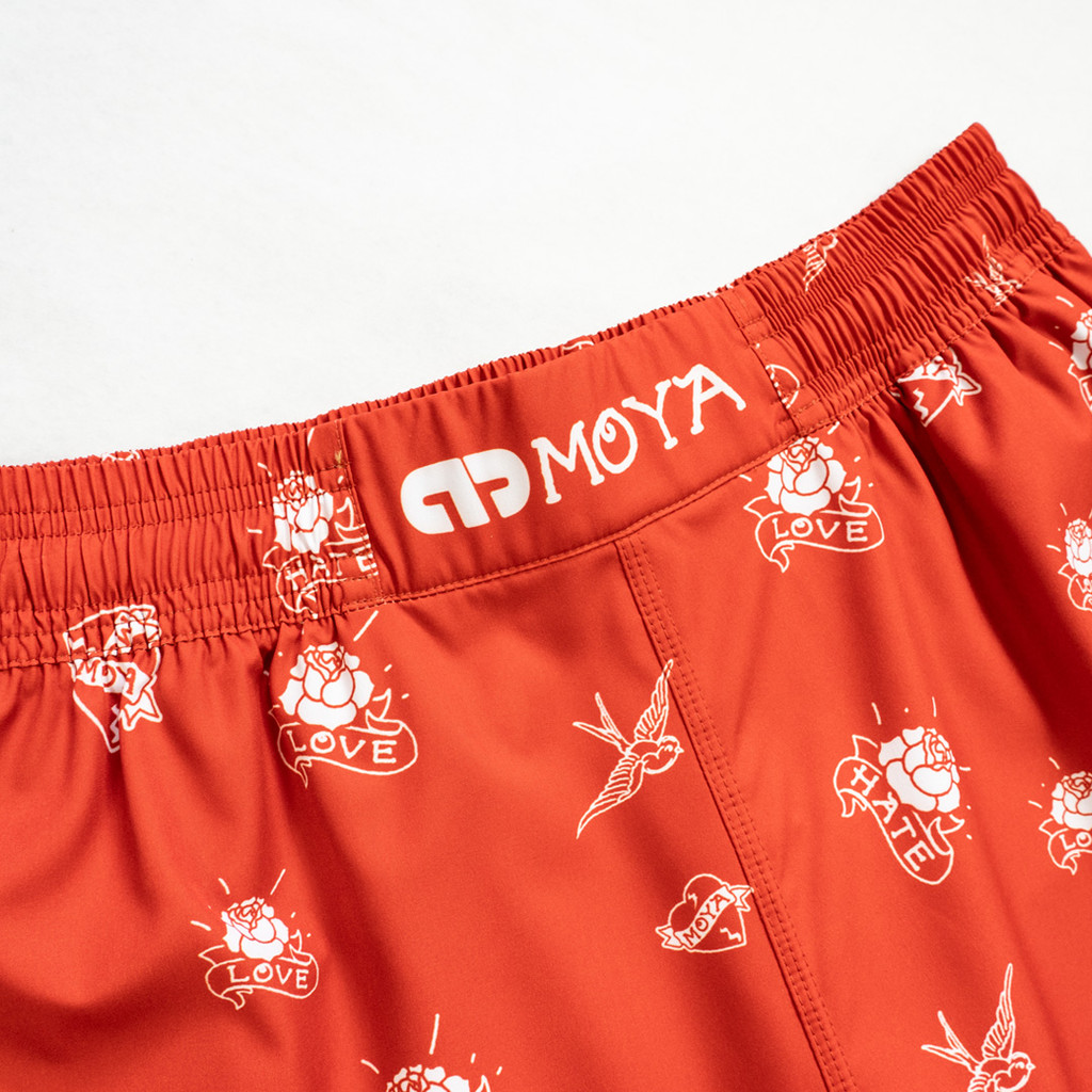 Шорты MOYA LOVE X HATE RED