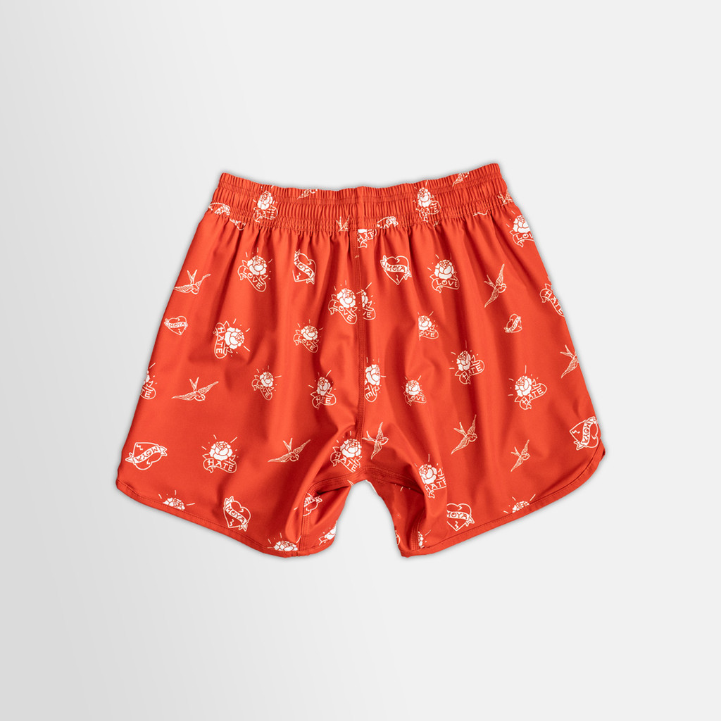 Шорты MOYA LOVE X HATE RED