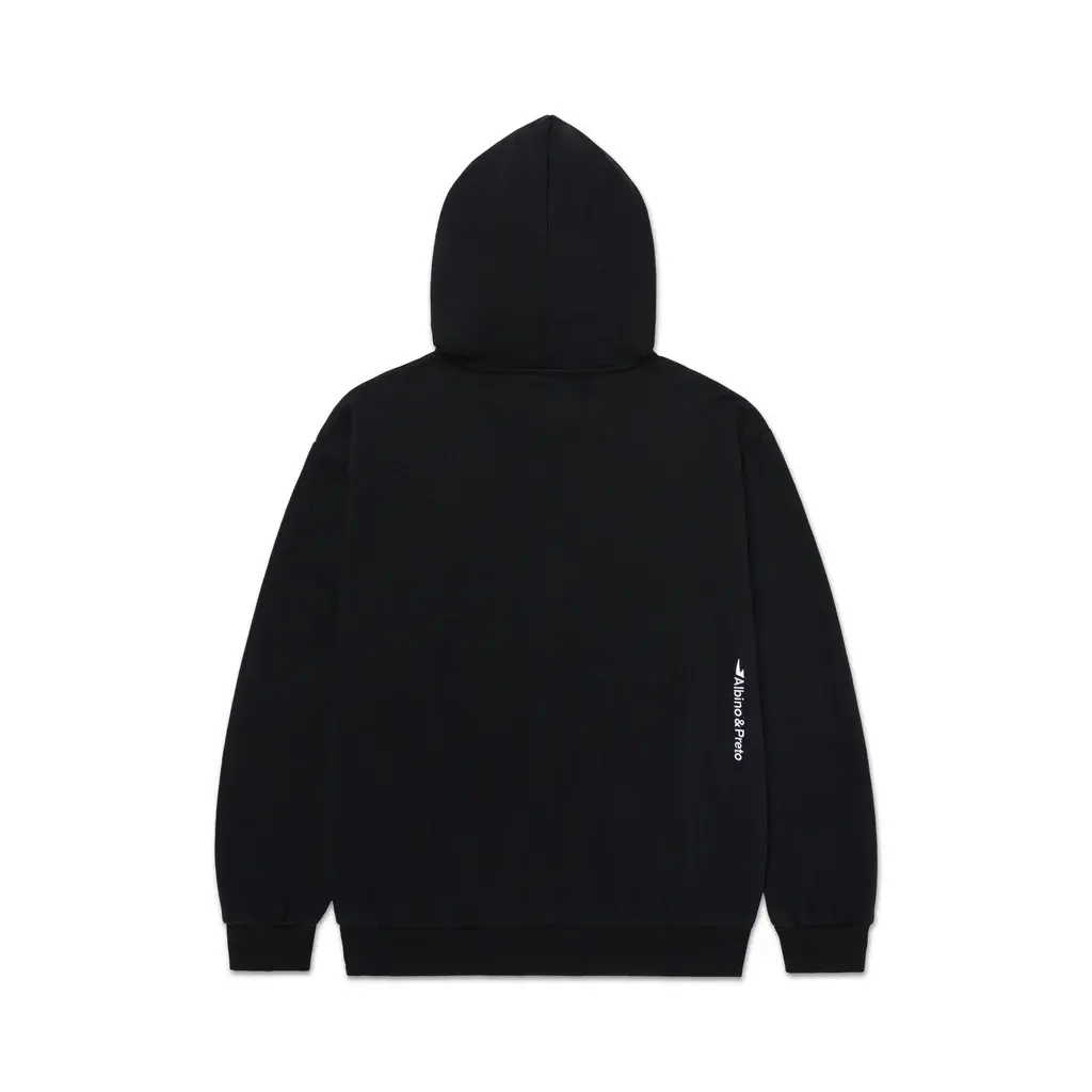 Худи Albino & Preto TWO-TONE чёрное