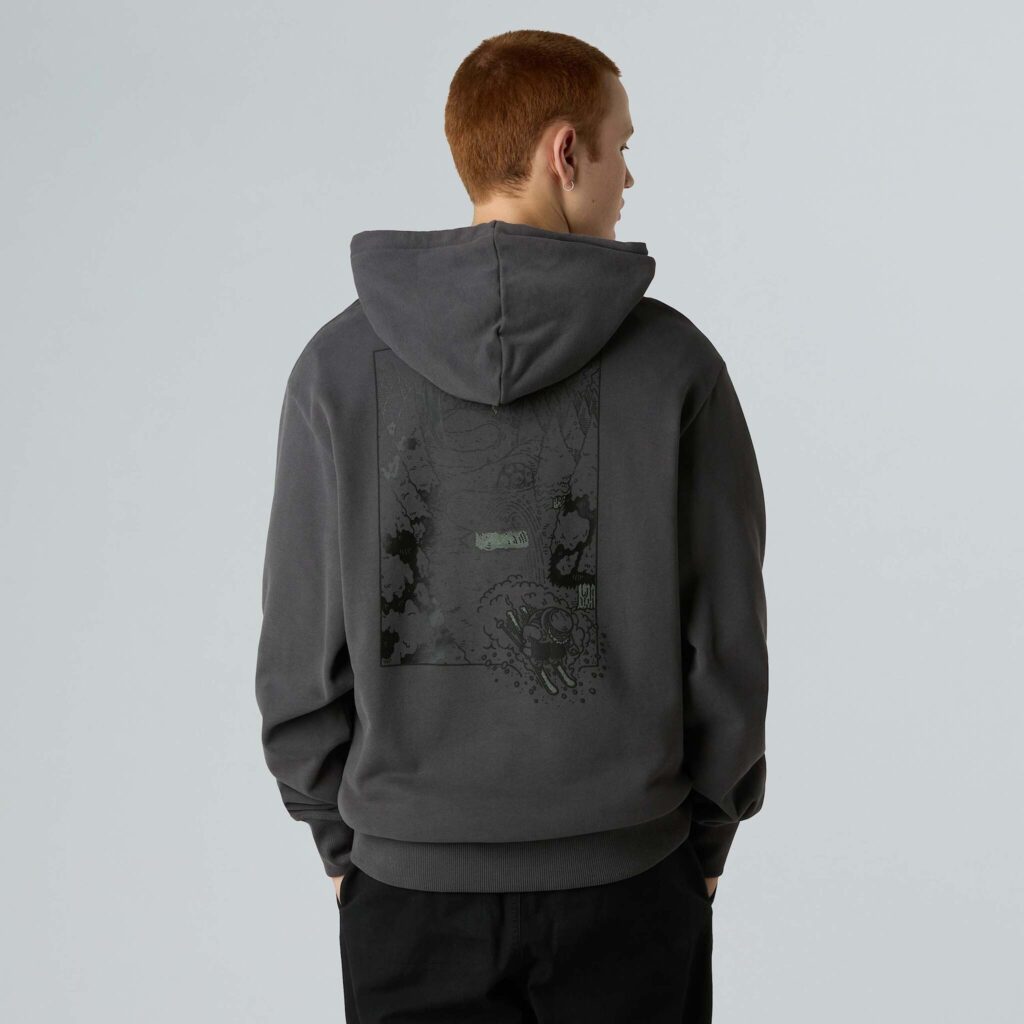 Худи The North Face Powder Days Асфальто-серый