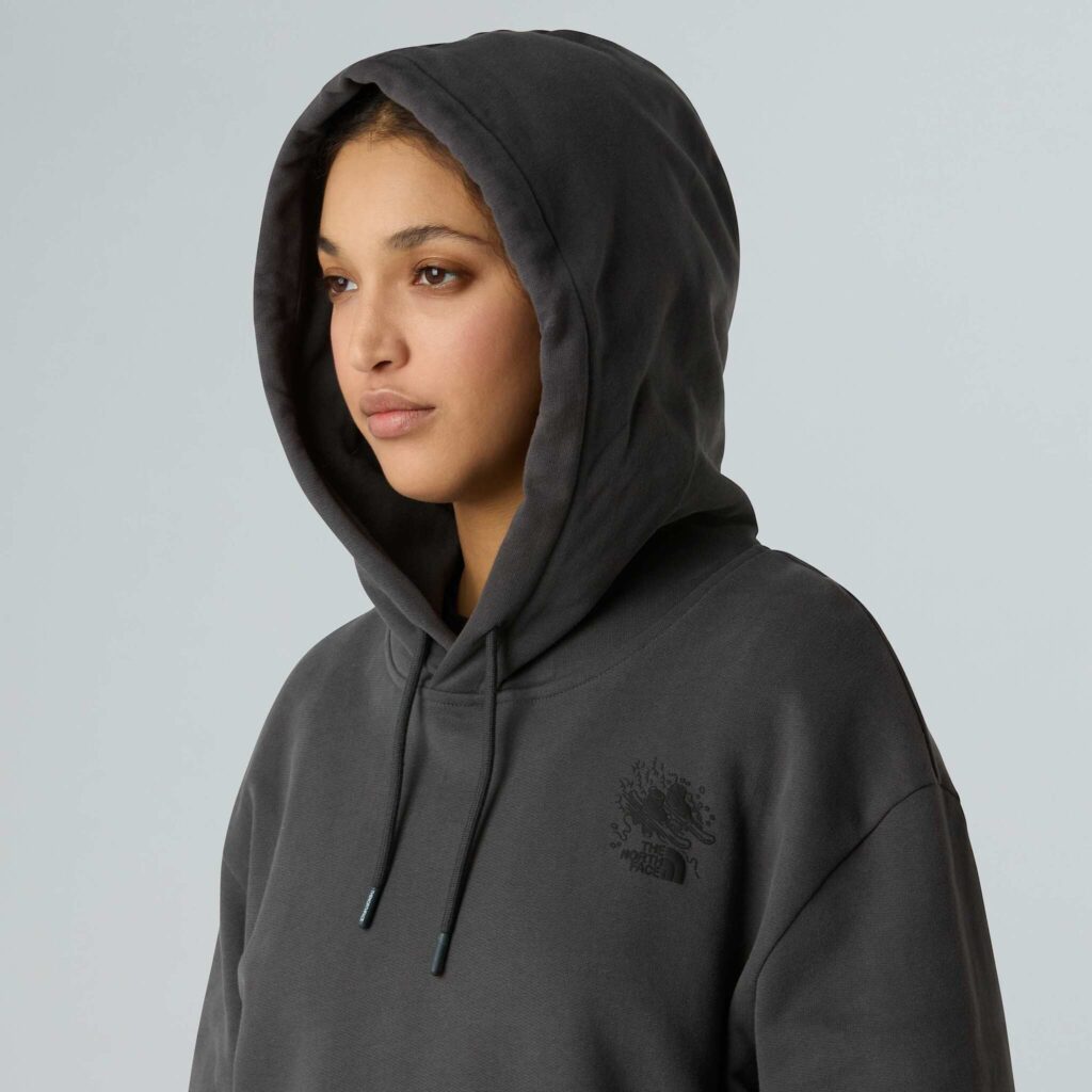 Худи The North Face Powder Days Асфальто-серый
