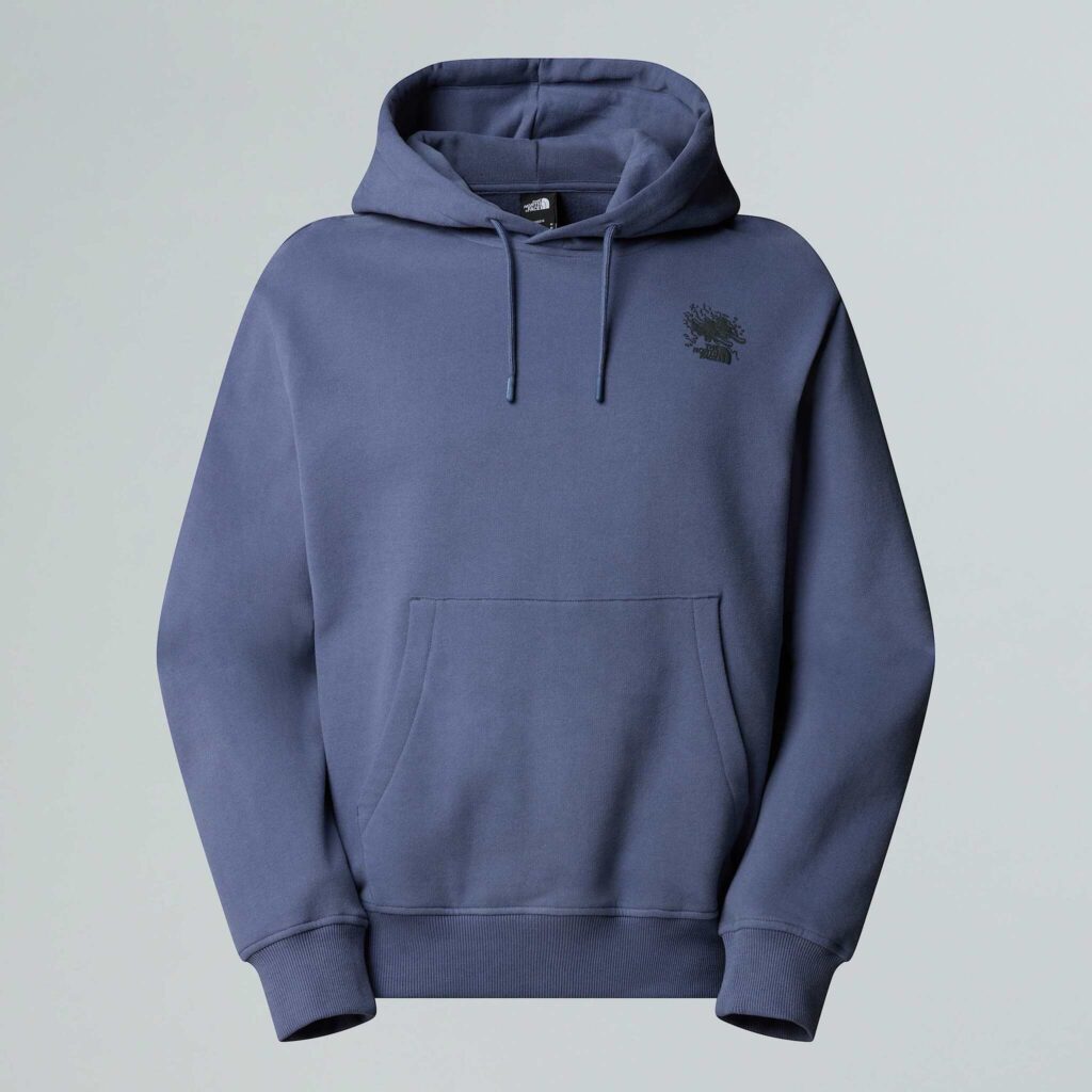 Худи The North Face Powder Days сине-фиолетовая