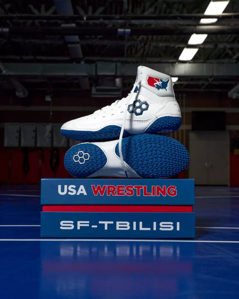 Борцовки RUDIS SF-TBILISI 2.0 ADULT WRESTLING SHOES - USA WHITE