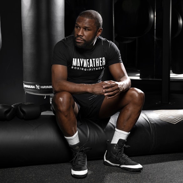 Боксёрки Hayabusa Mayweather Champ - Black/Gold
