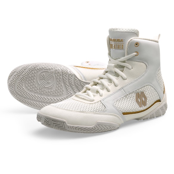 Боксёрки Hayabusa Mayweather Champ - White/Gold