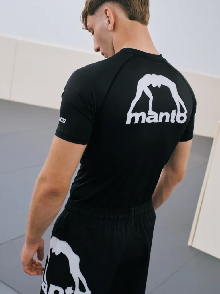 Рашгард MANTO LOGO DUAL - чёрный