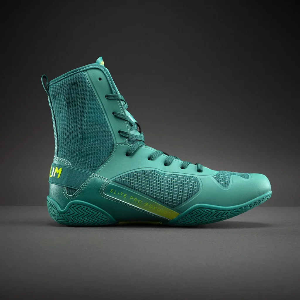 Боксёрки Venum Elite Neo - Green/ Neon Yellow