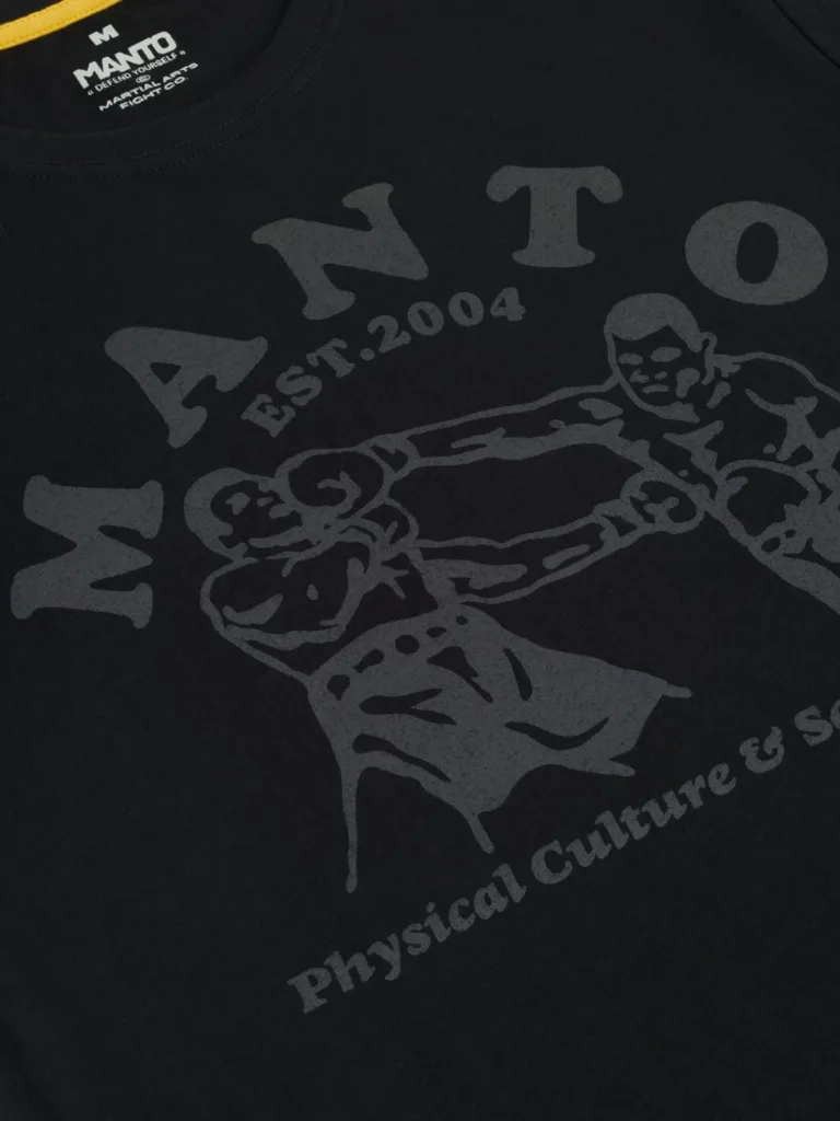 Футболка MANTO BOXEO чёрная