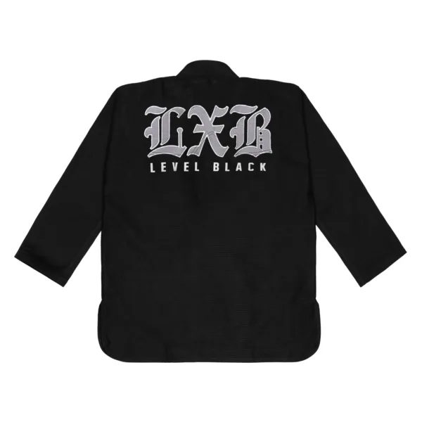 Кимоно Level x Black Steel Gray Black