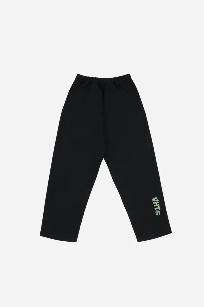 Штаны VHTS Cotton Sweatpants — Black / Mint Green Edition