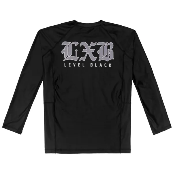 Рашгард Level x Black Steel Black