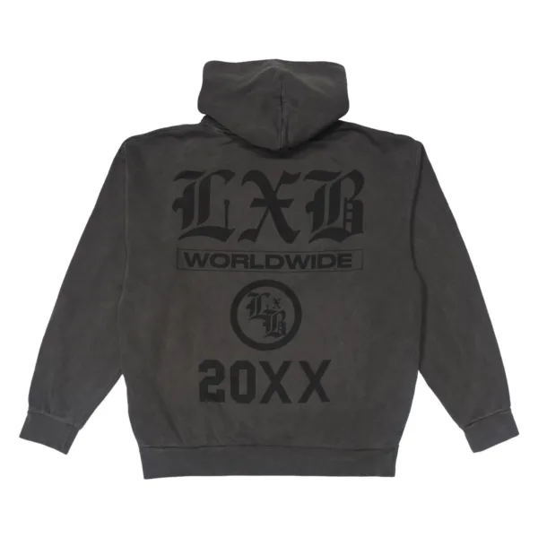 Худи Level x Black 20XX Vintage Black Ultra Premium