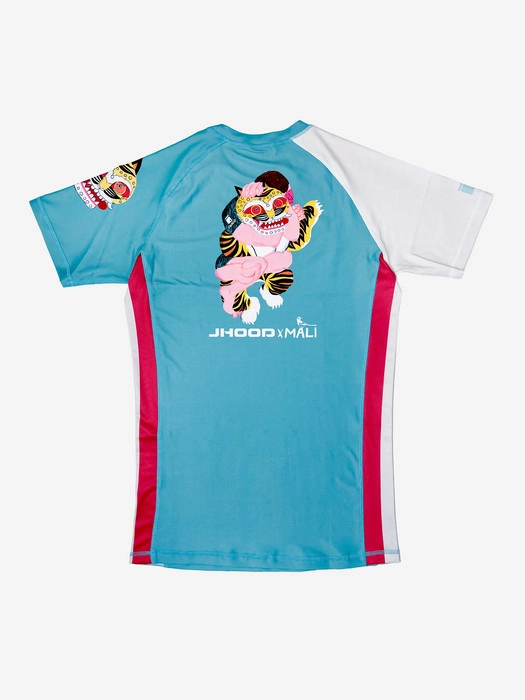 Рашгард Jhood x MALI Collaboration - Seafoam