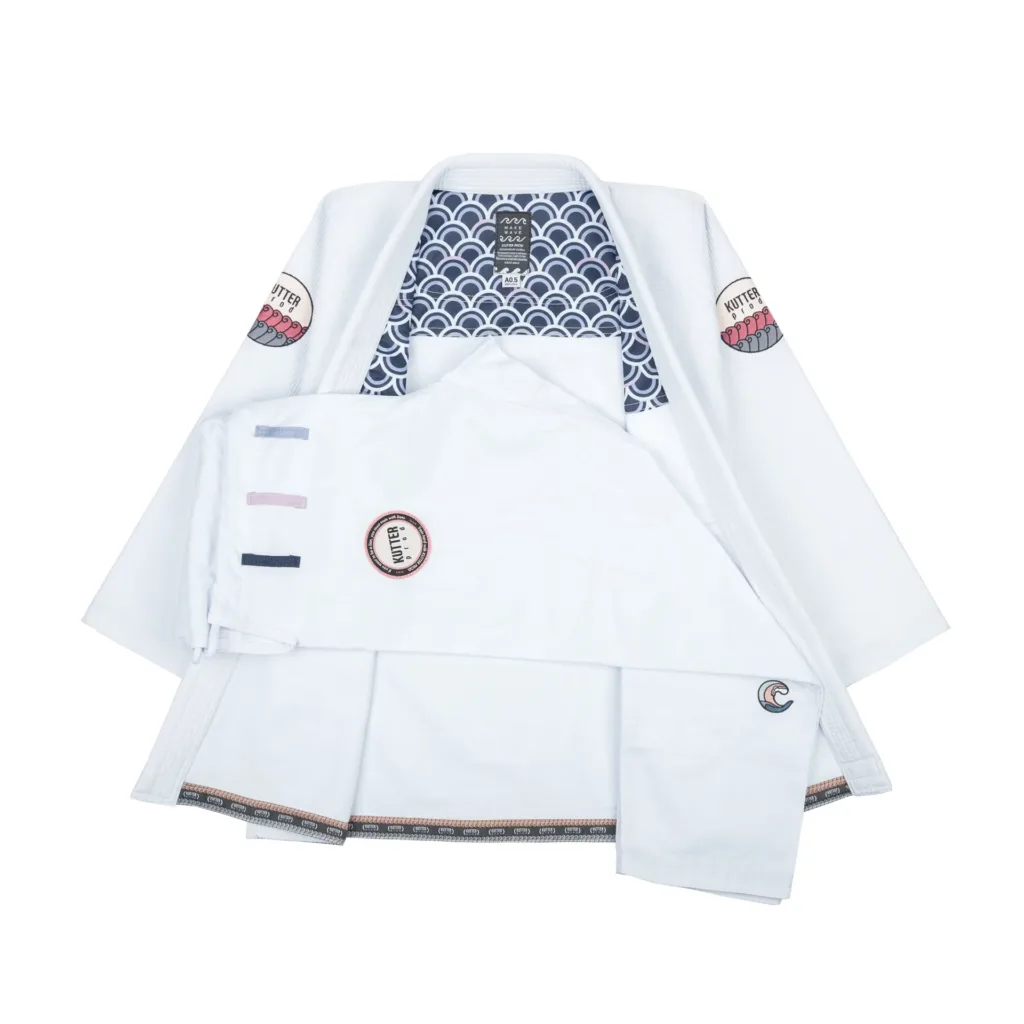 Кимоно KUTTER PRODUCT - MAKE WAVE WHITE