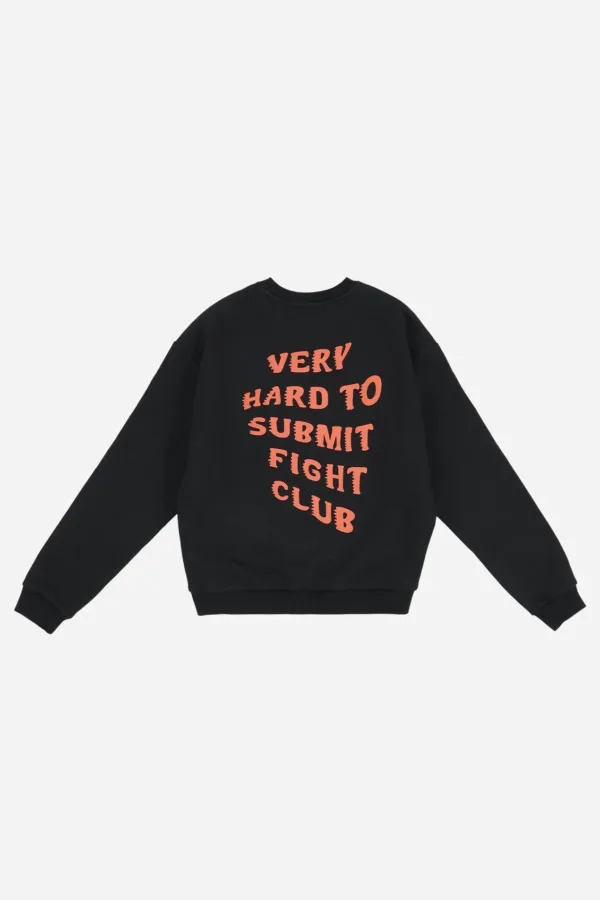 Свитшот VHTS Jiujitsu Club — Black / Orange Edition