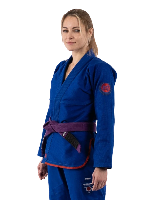 Женское Кимоно Scramble Athlete Female – Comp Blue