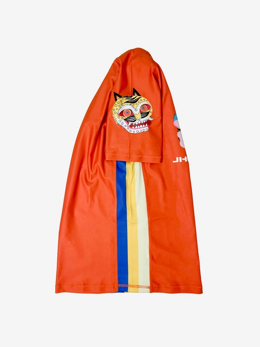 Рашгард Jhood x MALI Collaboration - Solar Orange