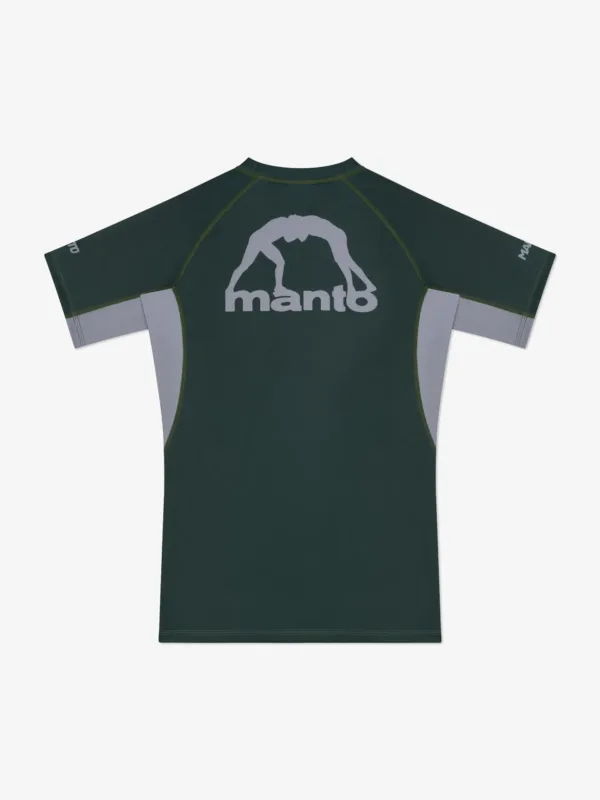 Рашгард MANTO LOGO DUAL - зелёный