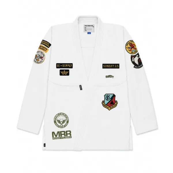 Кимоно Sunday Grocery - MILITARY (White)