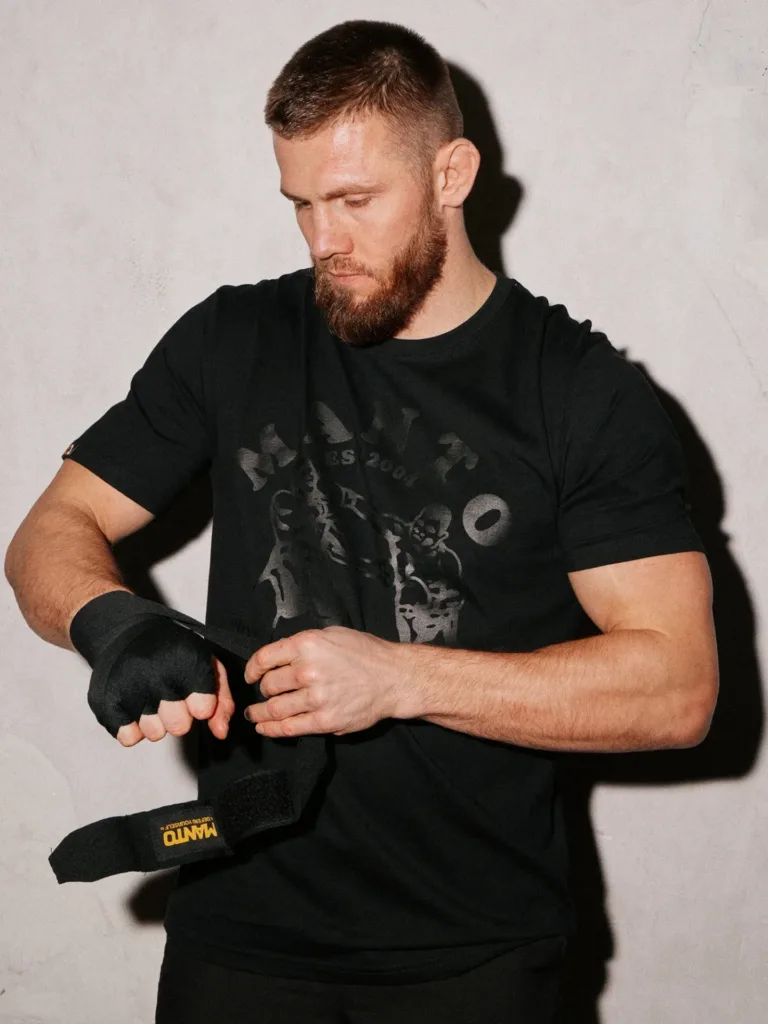Футболка MANTO BOXEO чёрная