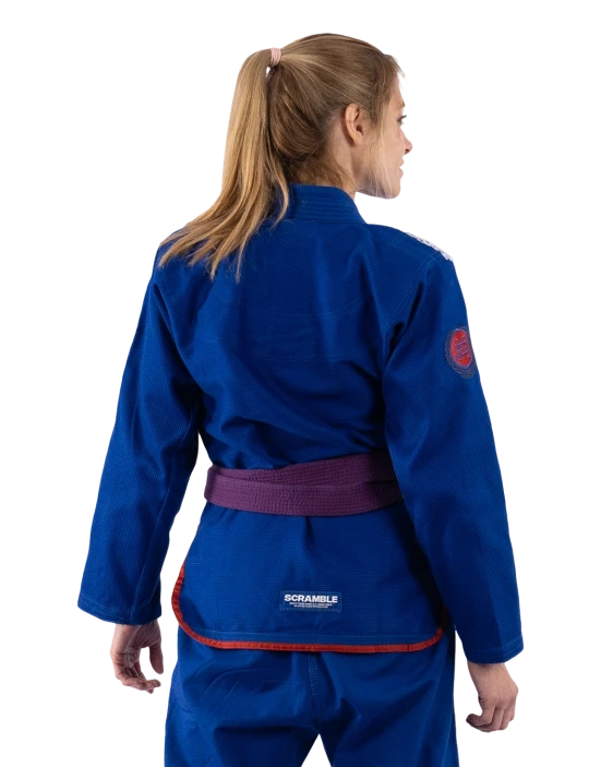 Женское Кимоно Scramble Athlete Female – Comp Blue