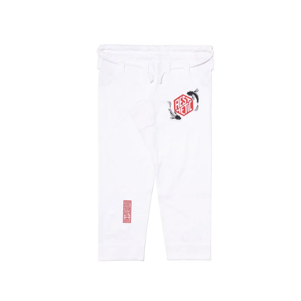 Кимоно Aesthetic Koi White