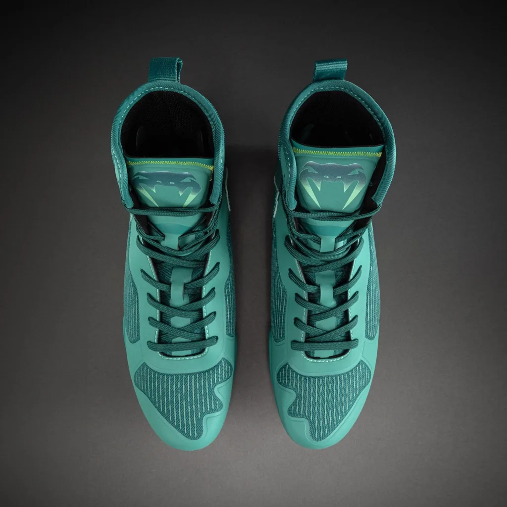 Боксёрки Venum Elite Neo - Green/ Neon Yellow
