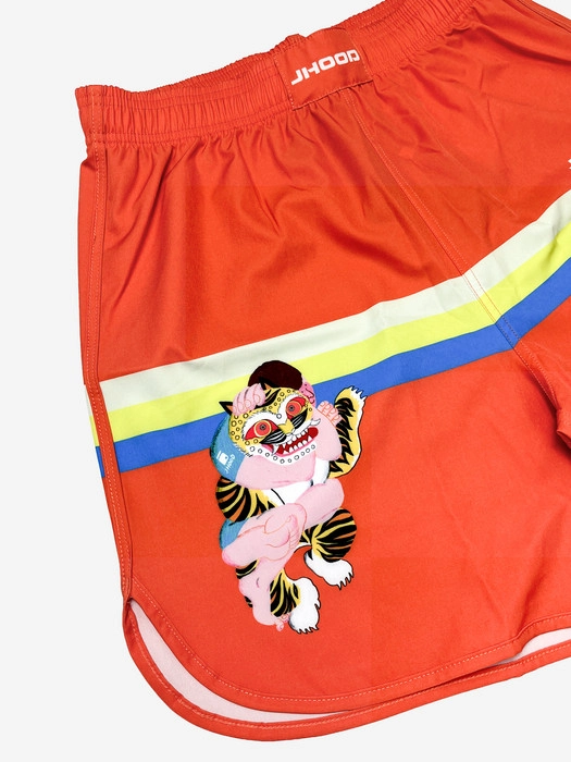 Шорты Jhood x MALI Collaboration Combat - Solar Orange