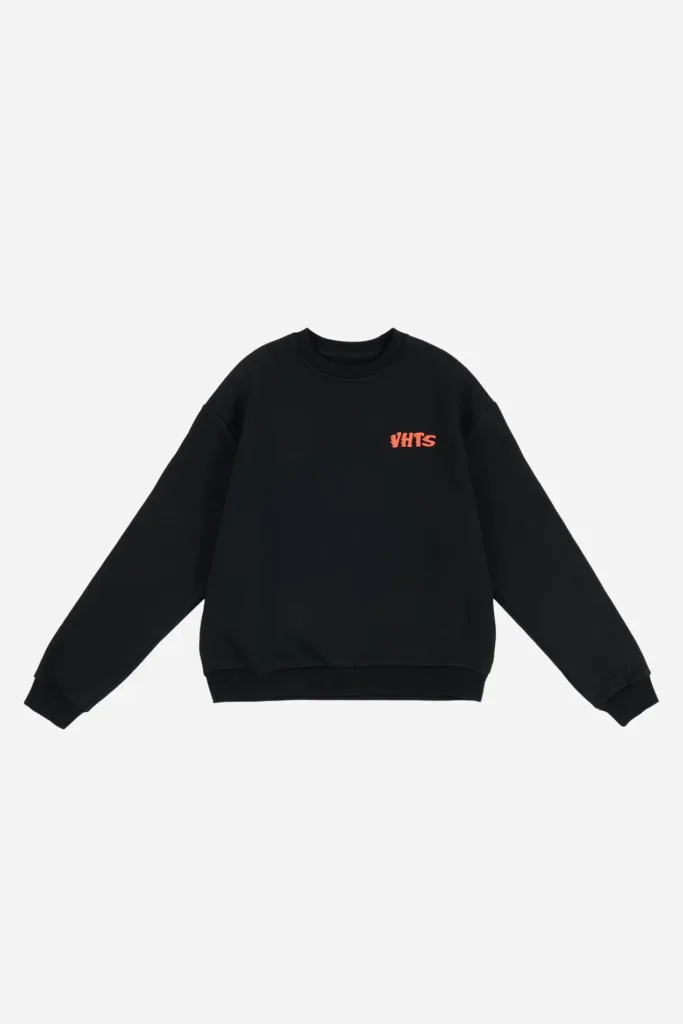 Свитшот VHTS Jiujitsu Club — Black / Orange Edition