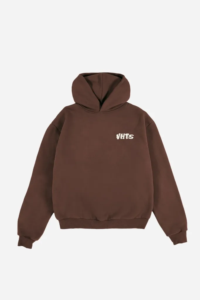 Худи VHTS Brown / Cream White Edition