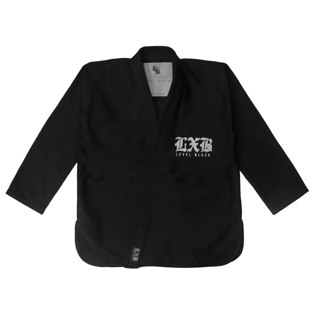 Кимоно Level x Black Steel Gray Black